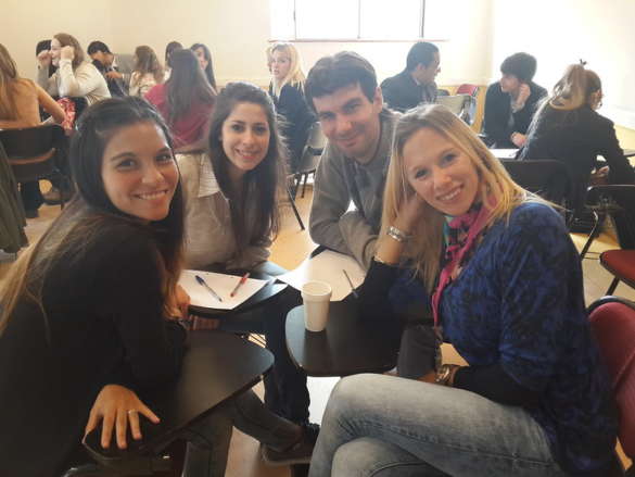 estudiantes de intercambio
